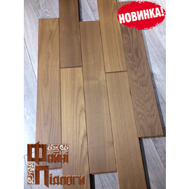 МАСИВНА ДОШКА - Термоясень, шліфована з фаскою. без покриття, (22*130*350-1500)